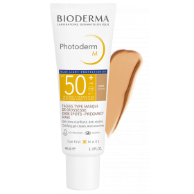 BIODERMA PHOTODERM M SPF 50 KREM OCHRONNY TONUJĄCY 40 ML CIEMNY